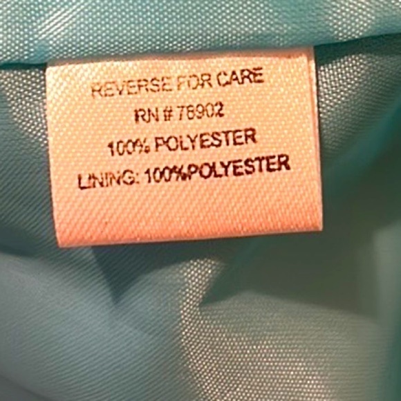 Bamboo Traders Faux Leather Jacket Turquoise Gold Metallic & Brown Snake Small - Picture 10 of 12